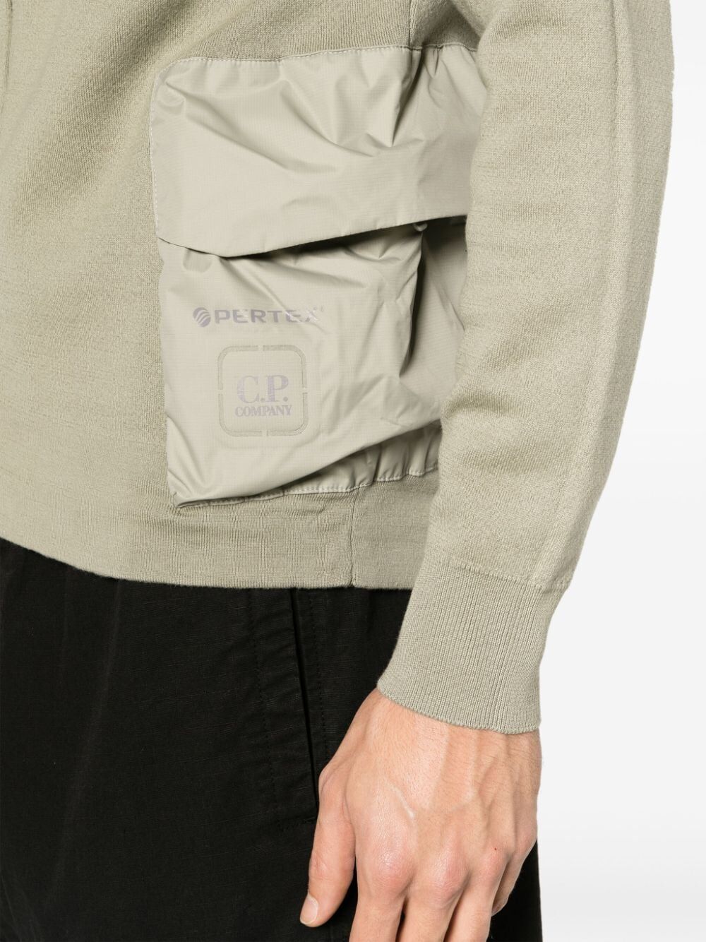 C.P.COMPANY Metropolis Series Double Mixed Zipped Hoodie - Men’s Style