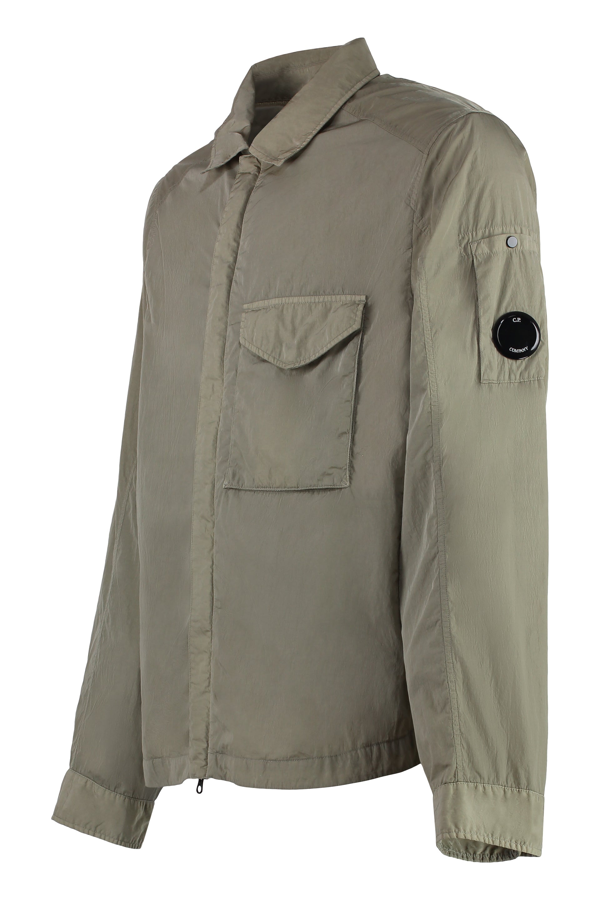 C.P.COMPANY Technical Fabric Overshirt with Lens Detail
