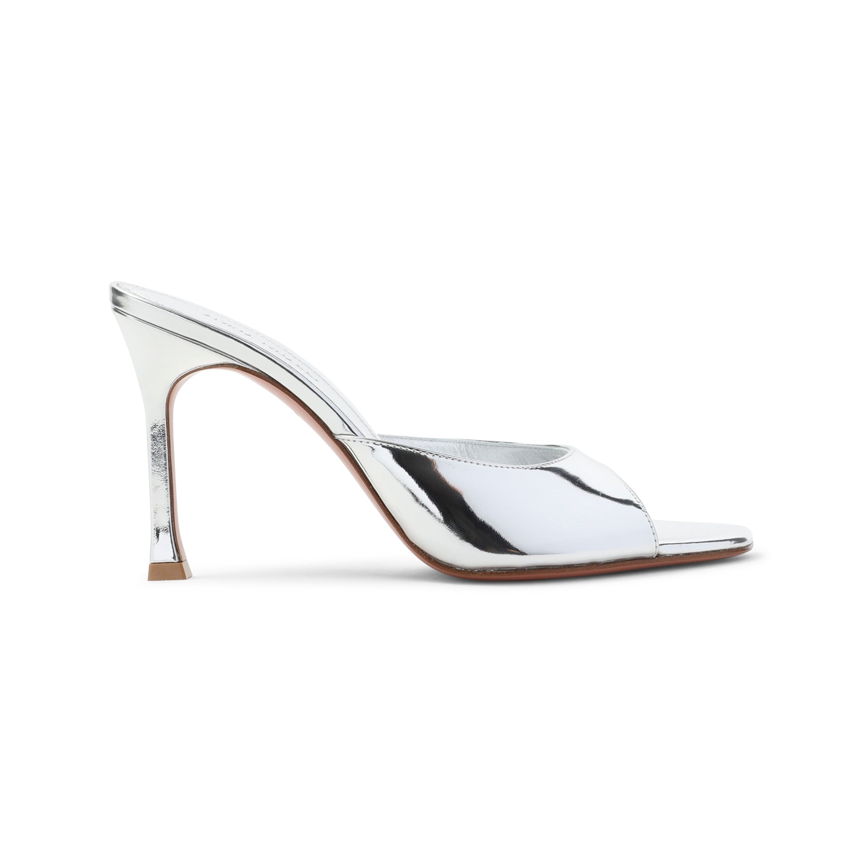 AMINA MUADDI Alexa 95 Slip-On Leather Slippers for Women