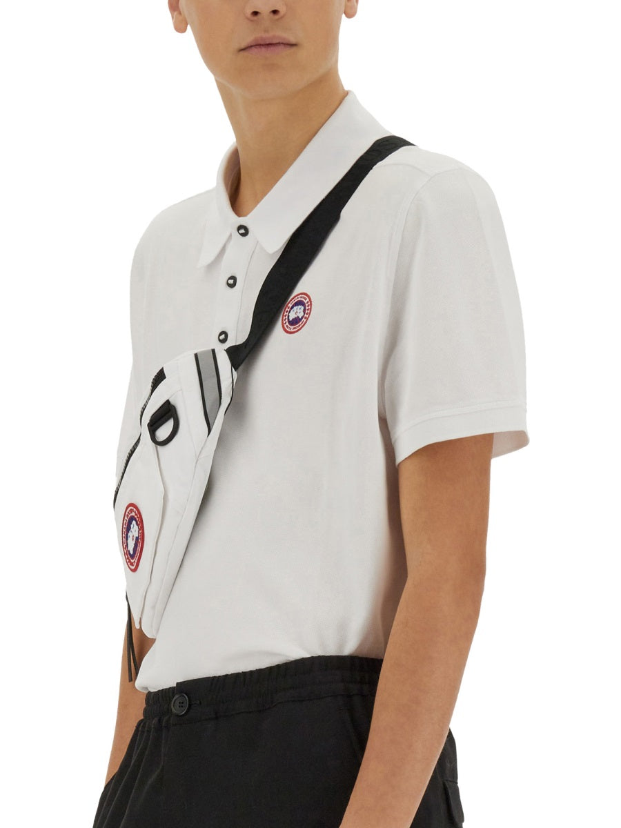 CANADA GOOSE Logo Polo for Men - Size L