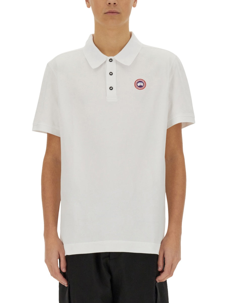 CANADA GOOSE Logo Polo for Men - Size L