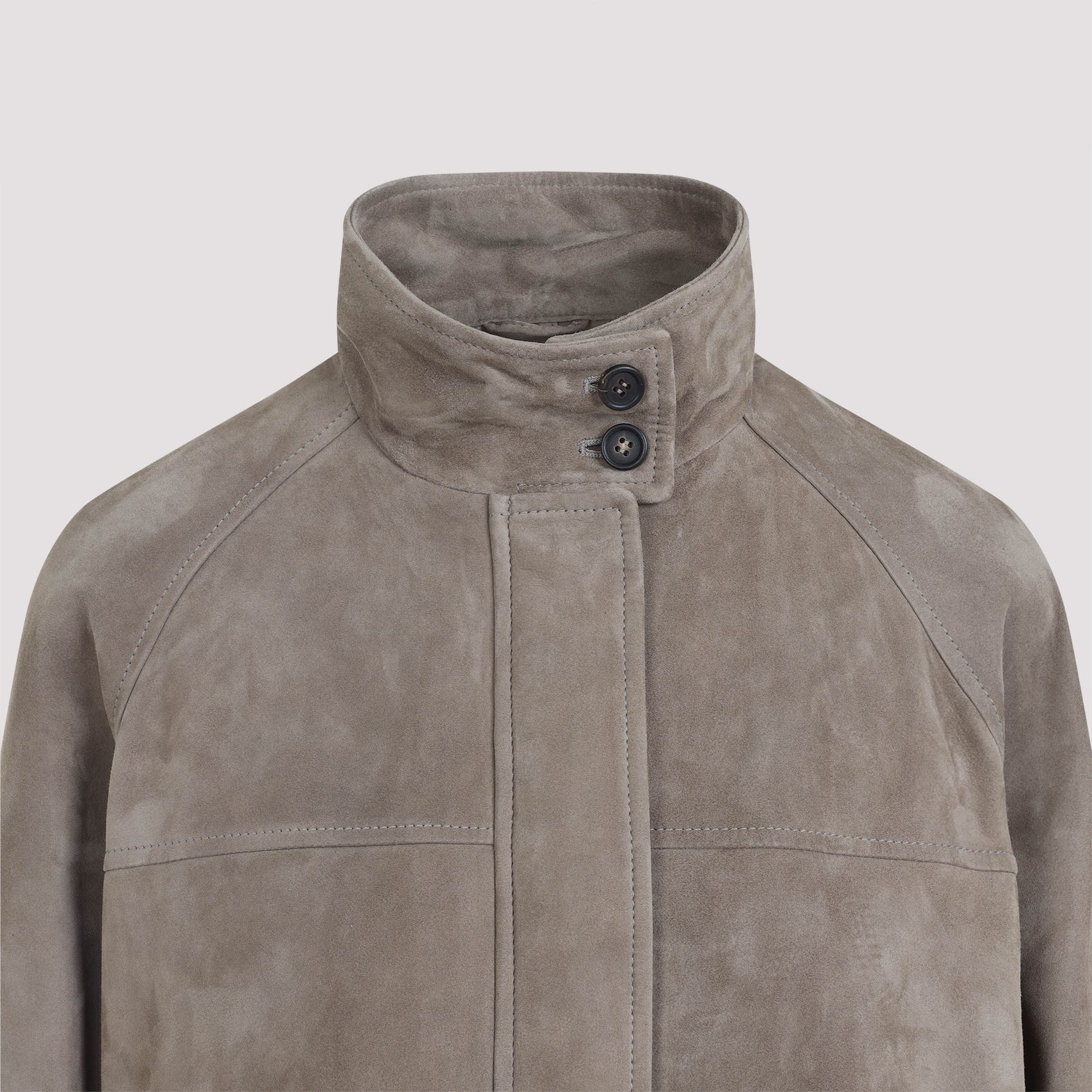 BRUNELLO CUCINELLI Men's Suede Jacket for FW25