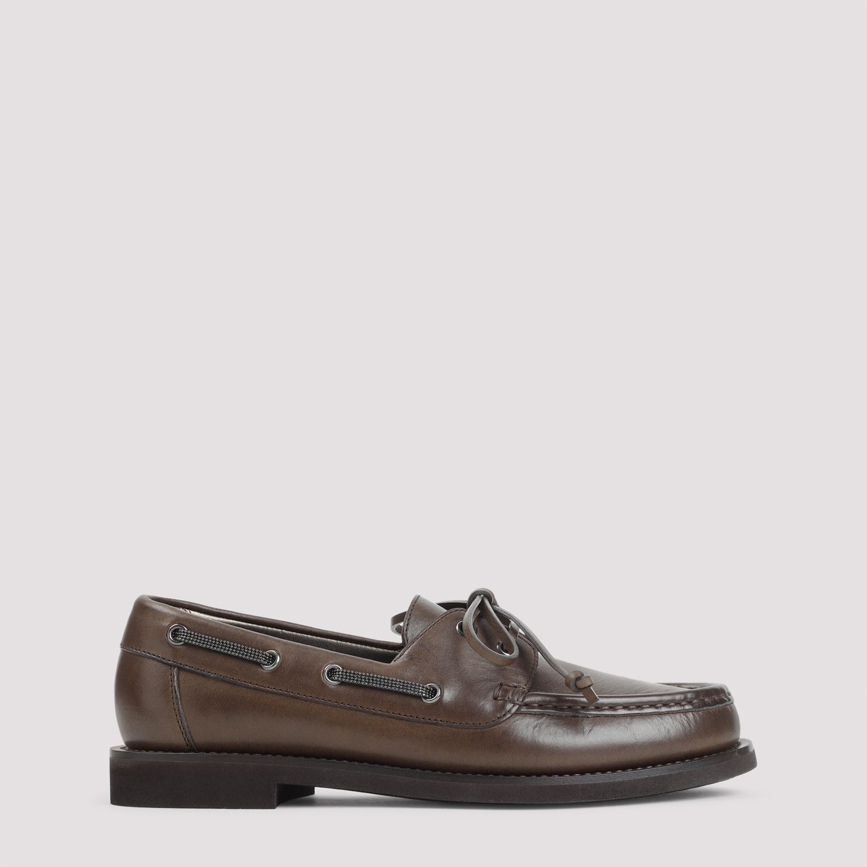 BRUNELLO CUCINELLI Men's Leather Loafers