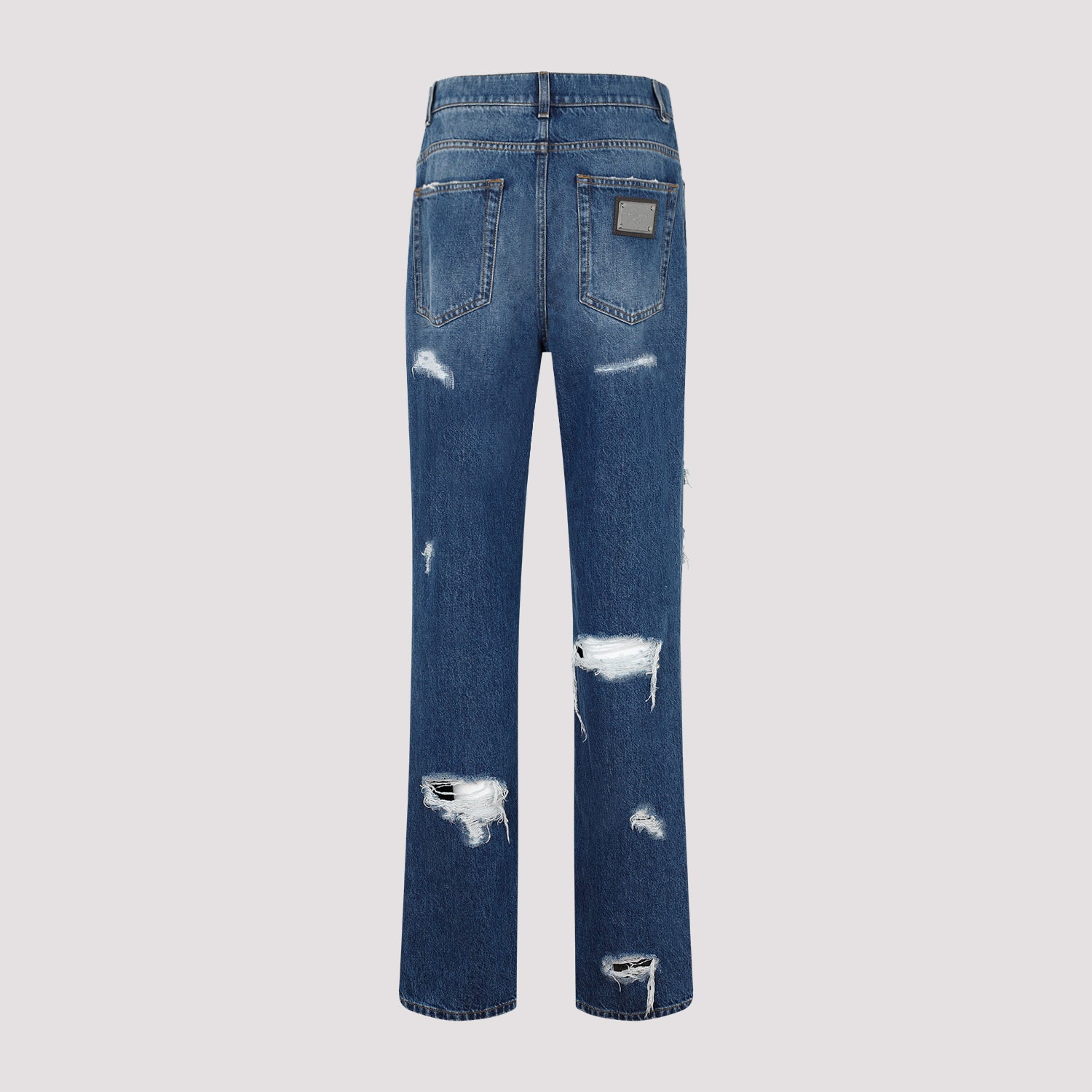 DOLCE & GABBANA Classic Cotton Jeans for Men - FW23 Collection