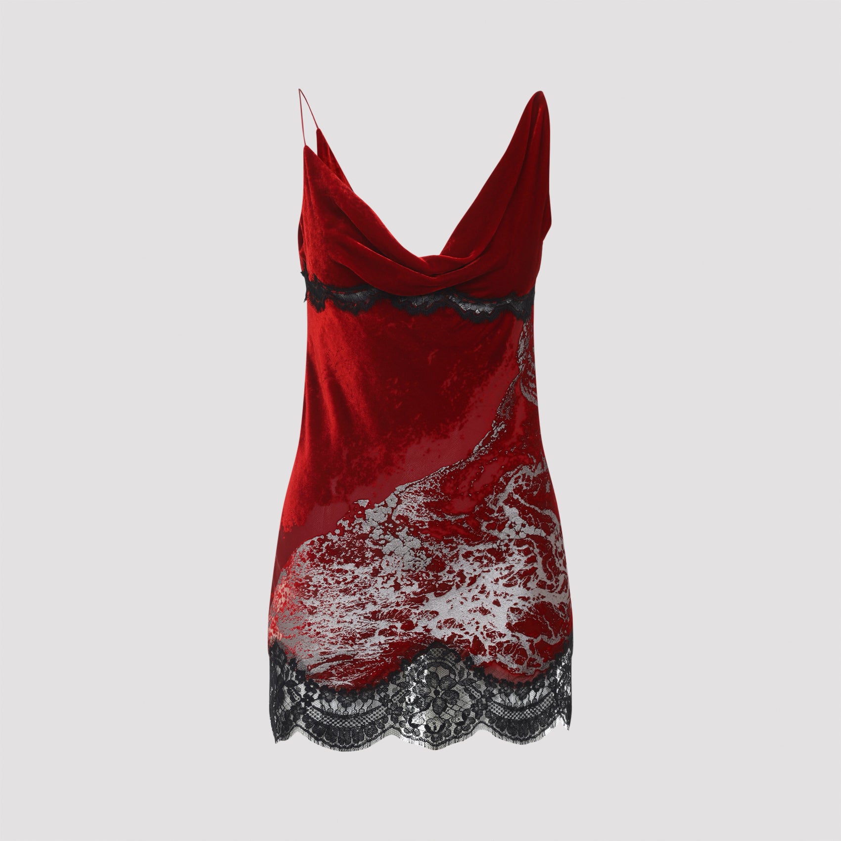ROBERTO CAVALLI Men's Mini Dress with Silk Blend