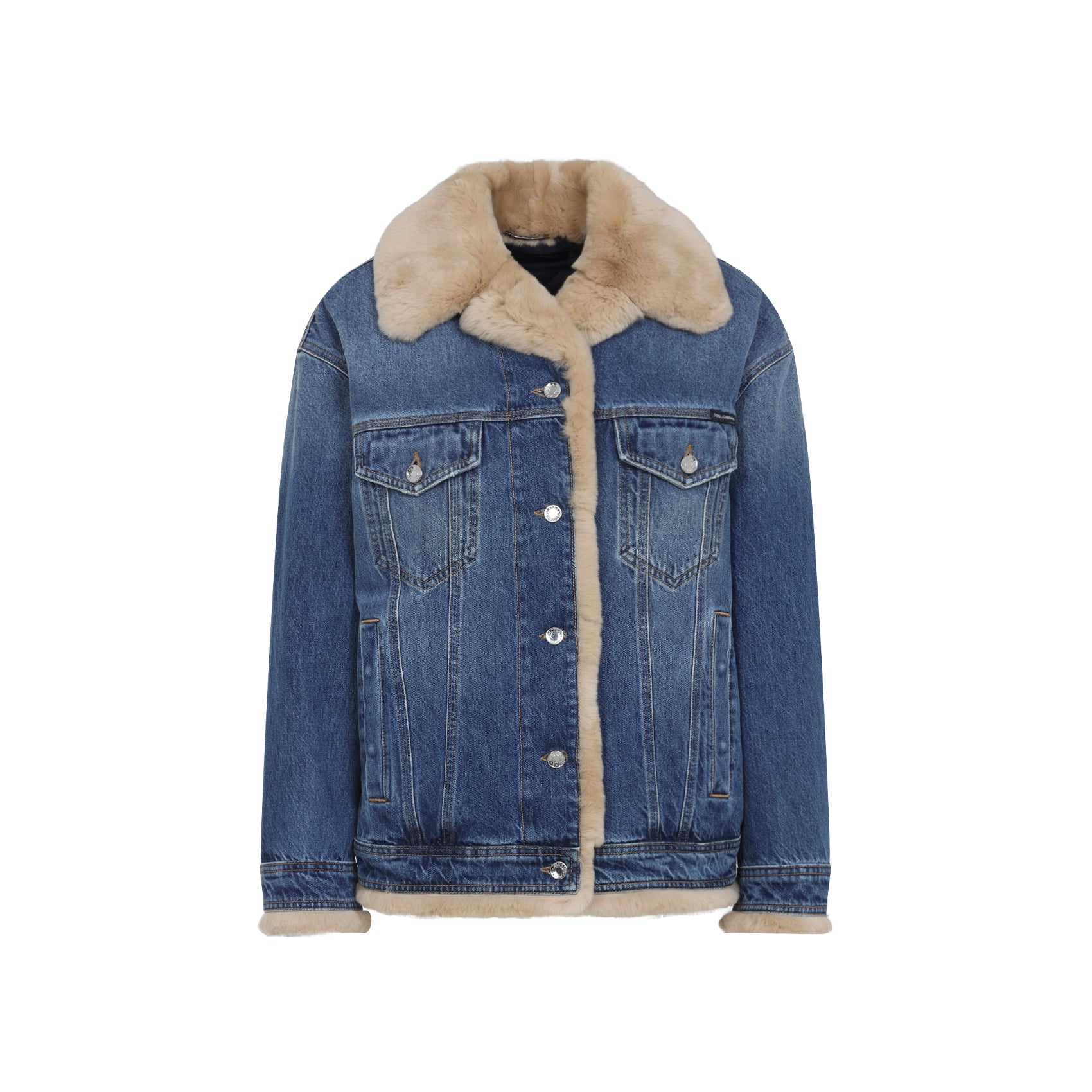 DOLCE & GABBANA Stylish Cotton Jacket for Men