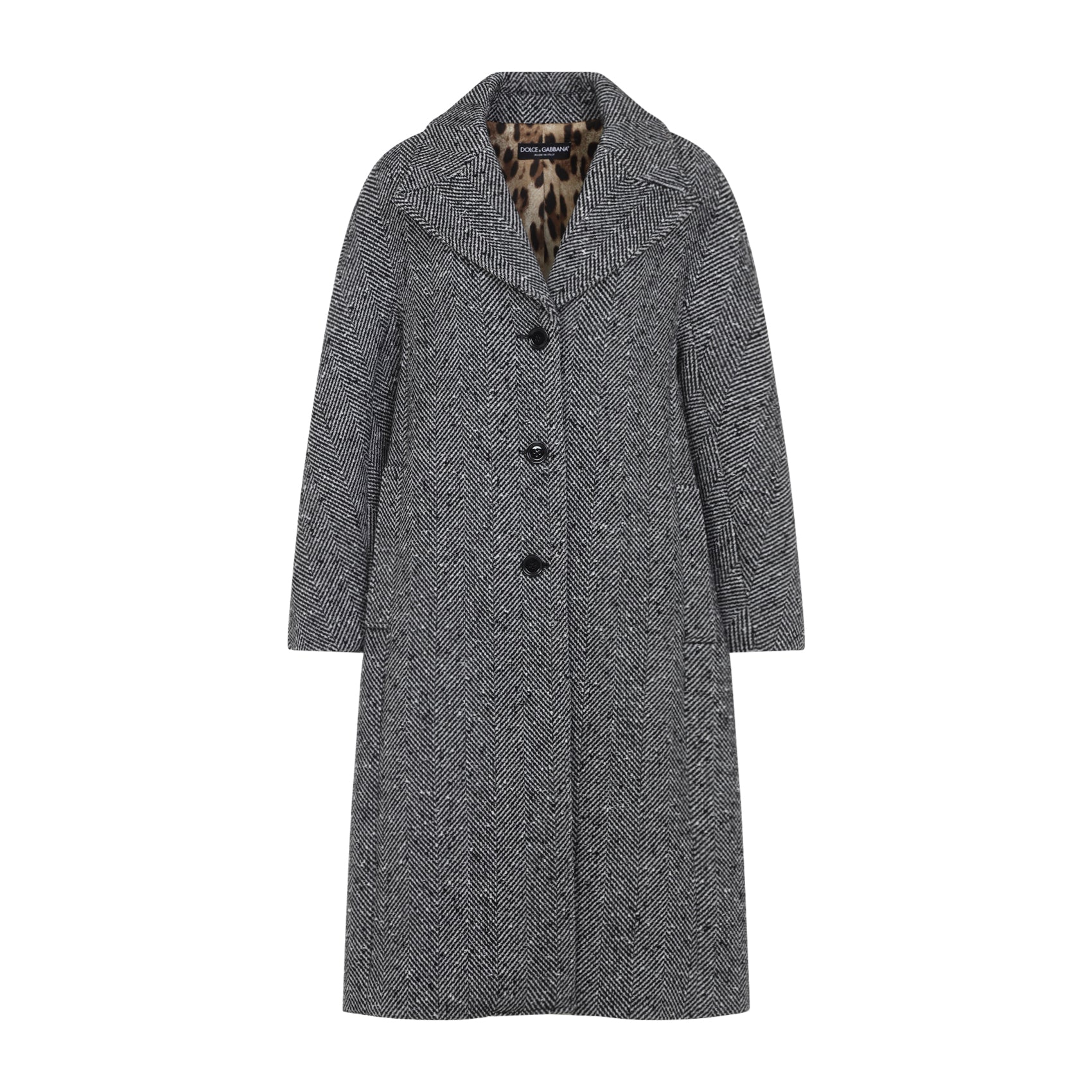 DOLCE & GABBANA Men's Double Breasted Peacoat