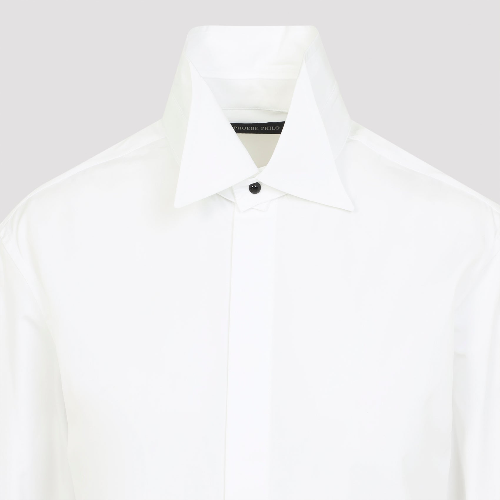 PHOEBE PHILO Elegant Tuxedo Shirt for Men