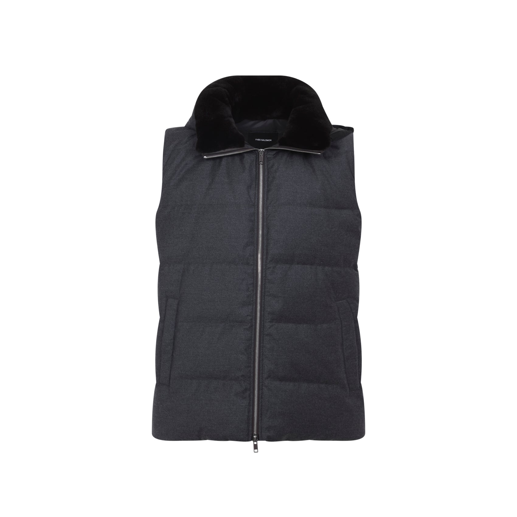 YVES SALOMON Men's Luxe Gilet Vest