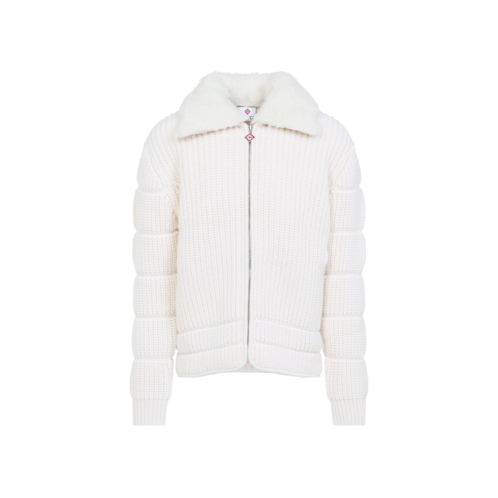 CASABLANCA Padded Wool Jacket