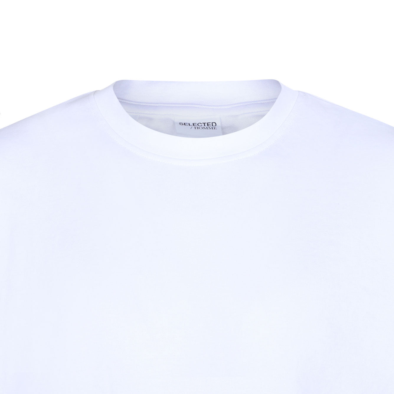 SELECTED Classic Cotton T-Shirt for Men - FW24 Collection