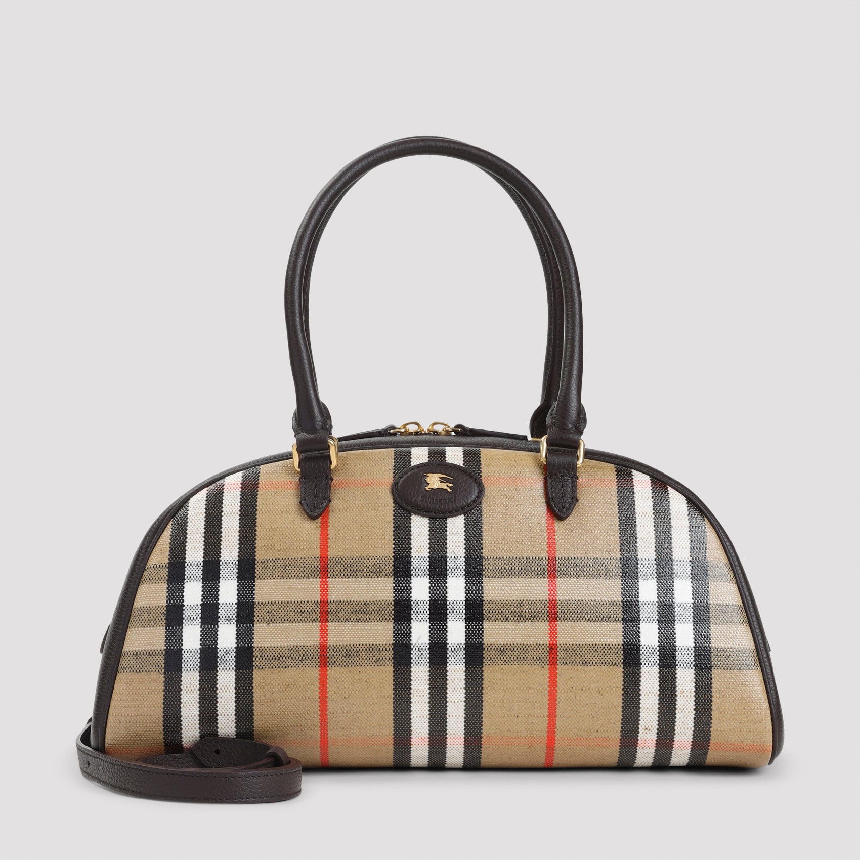 BURBERRY Highlands Bowling Mini Handbag - FW25