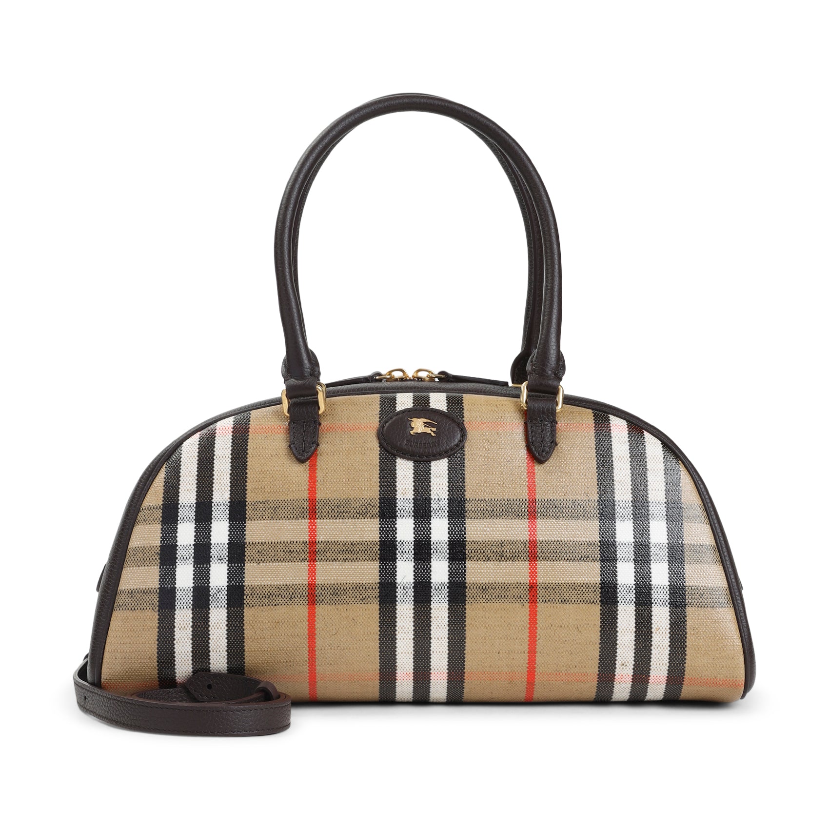 BURBERRY Highlands Bowling Mini Handbag - FW25