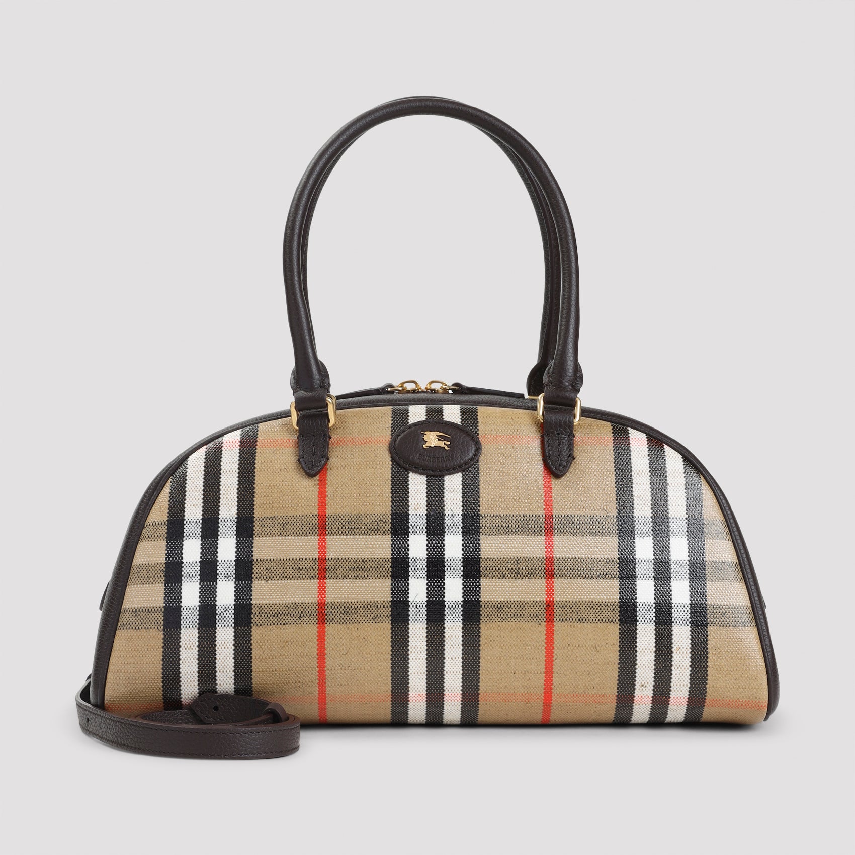 BURBERRY Highlands Bowling Mini Handbag - FW25