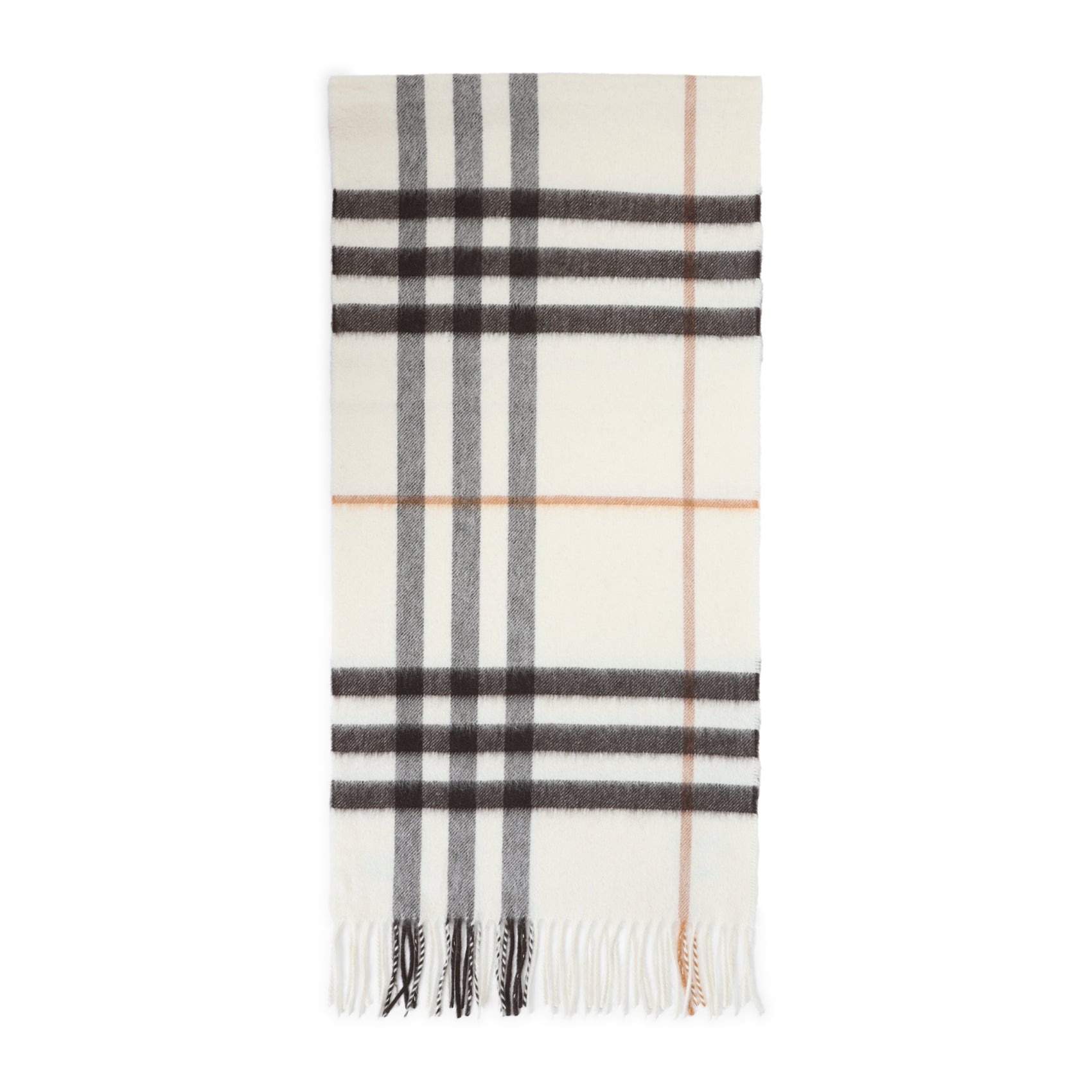 BURBERRY Giant Check Cashmere Scarf 168cm X 30cm