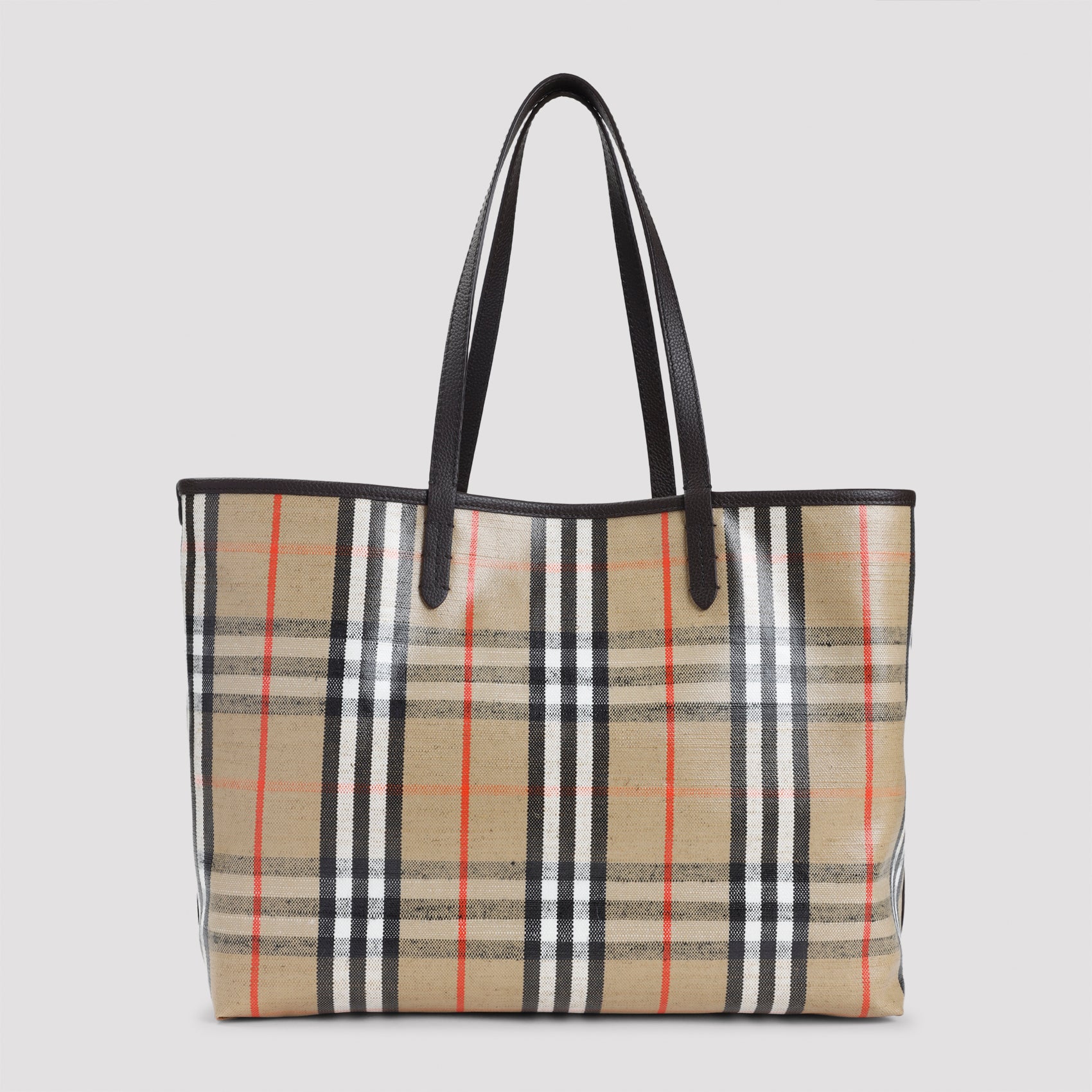 BURBERRY Highlands Mini Tote Handbag