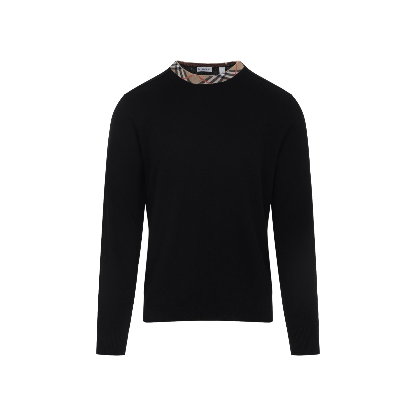 BURBERRY Men's Premium Wool Pullover Sweater