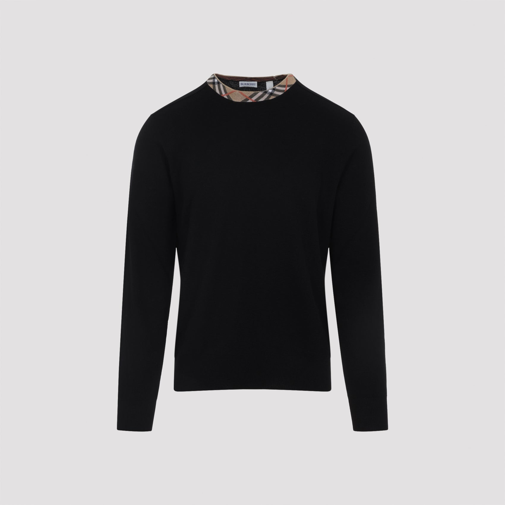 BURBERRY Men's Premium Wool Pullover Sweater