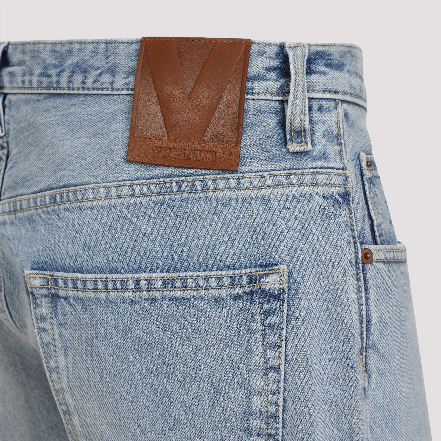 VALENTINO Men's Cotton Jeans - SS25 Collection