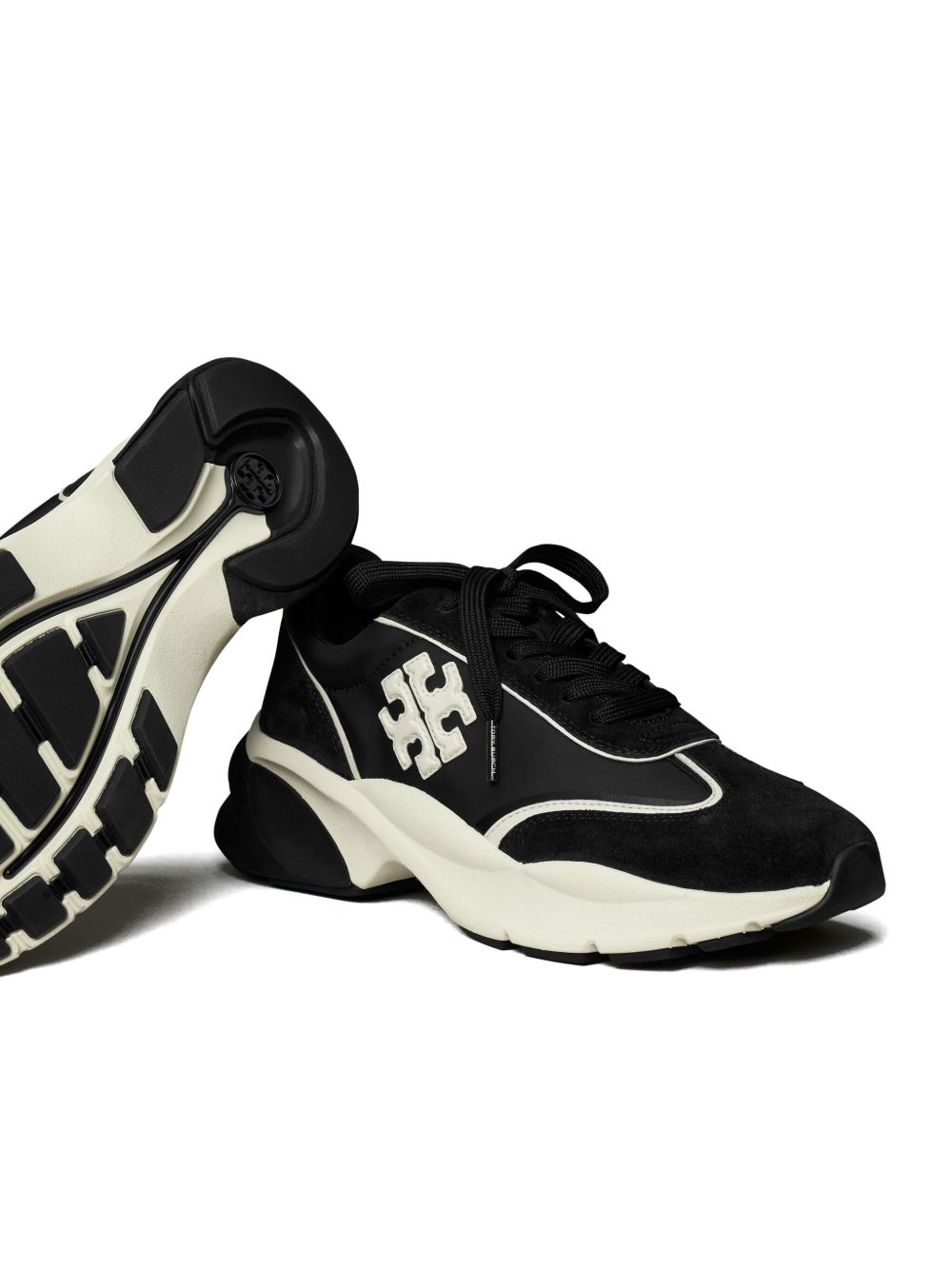 TORY BURCH Good Luck Women's Sneakers with Suede and Nylon Details