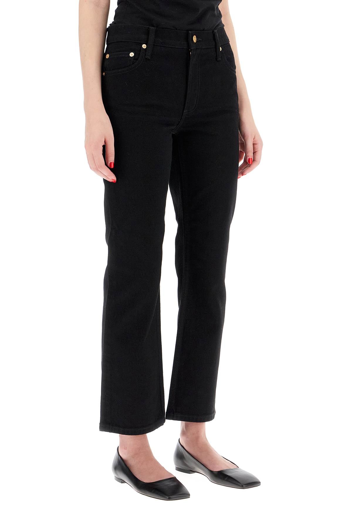 TORY BURCH Cropped Flared Jeans for Women
