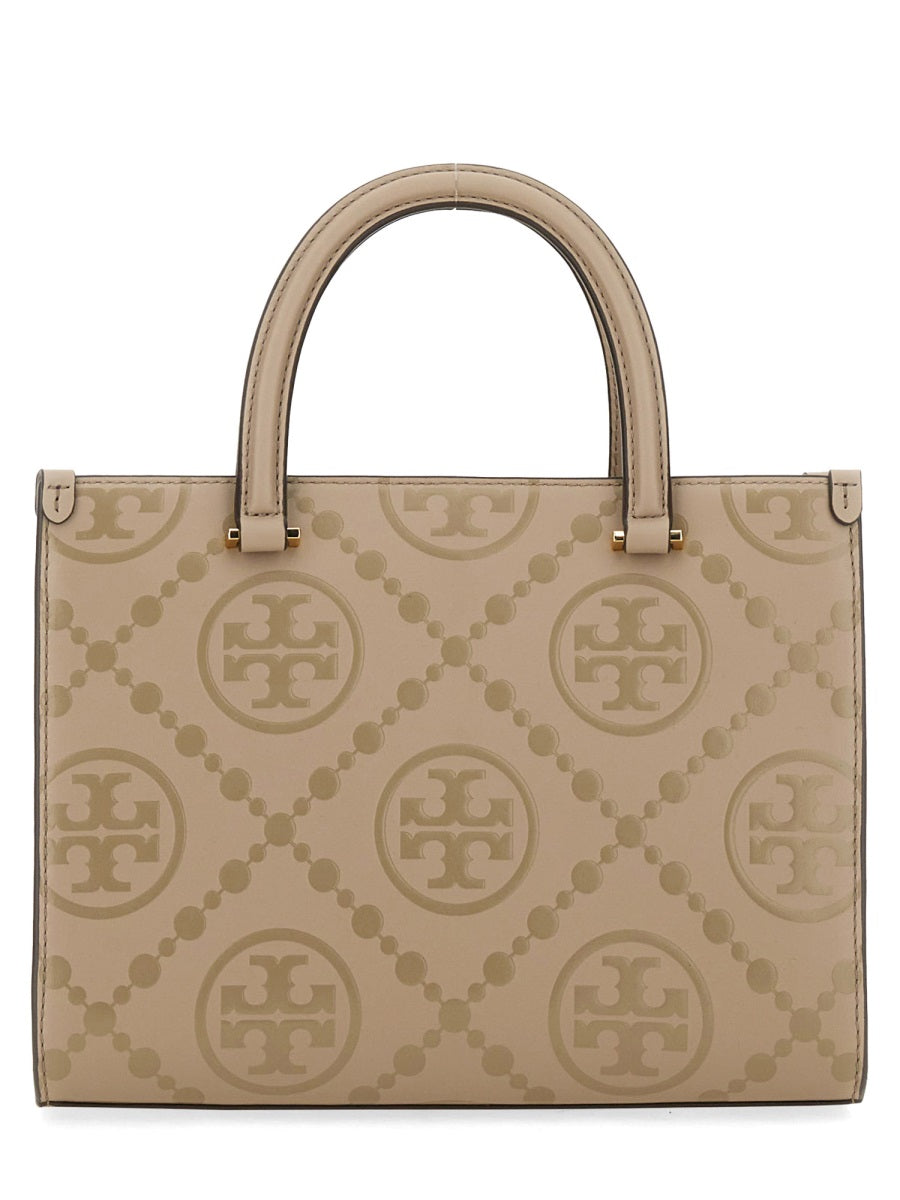TORY BURCH Monogram Handbag - Timeless Elegance