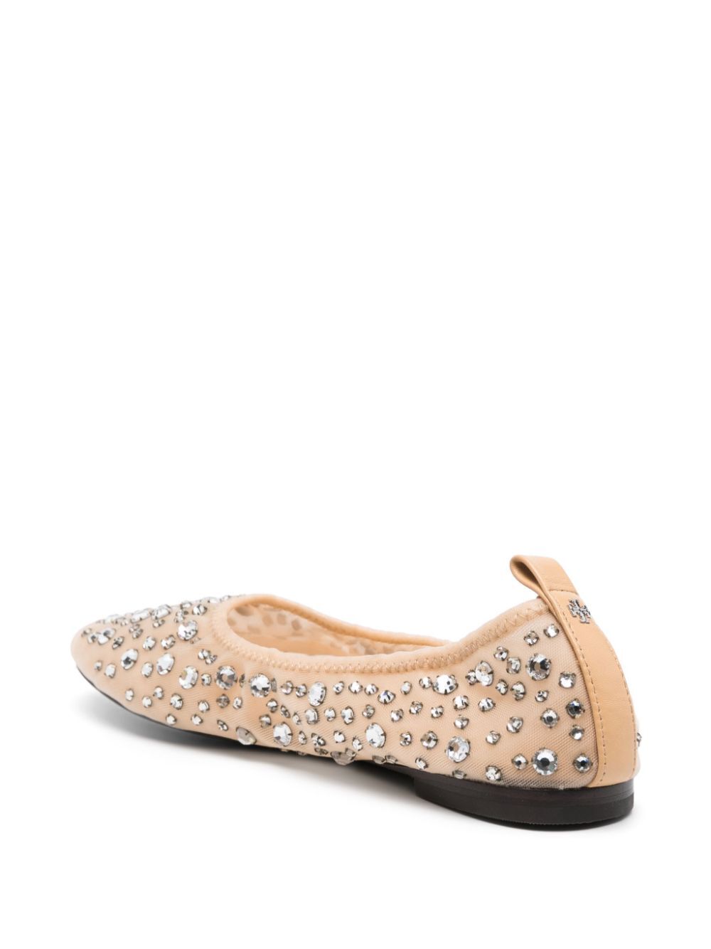 TORY BURCH Sheer Crystal Ballet Flats for Women