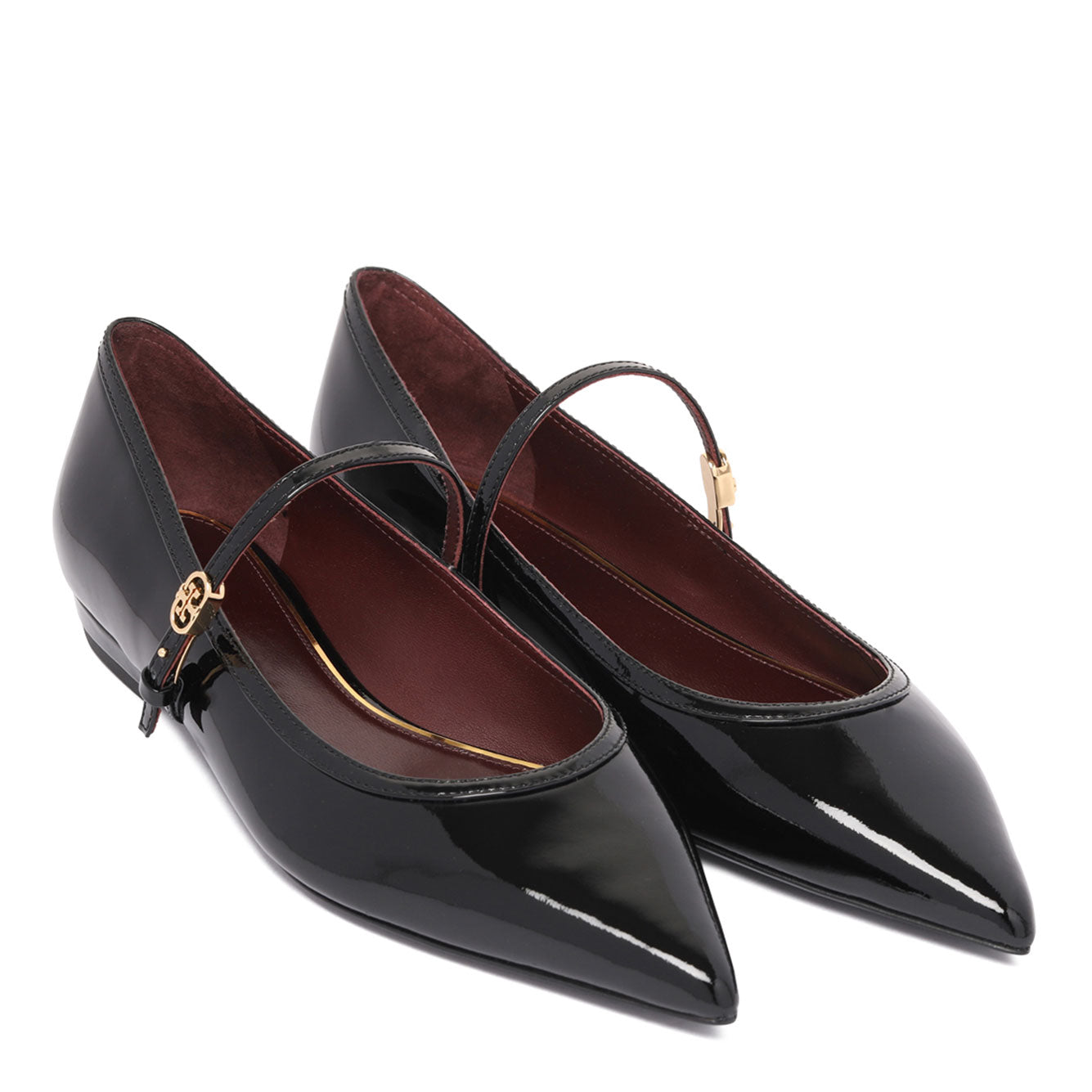 TORY BURCH Classic Leather Flat Shoes for Women