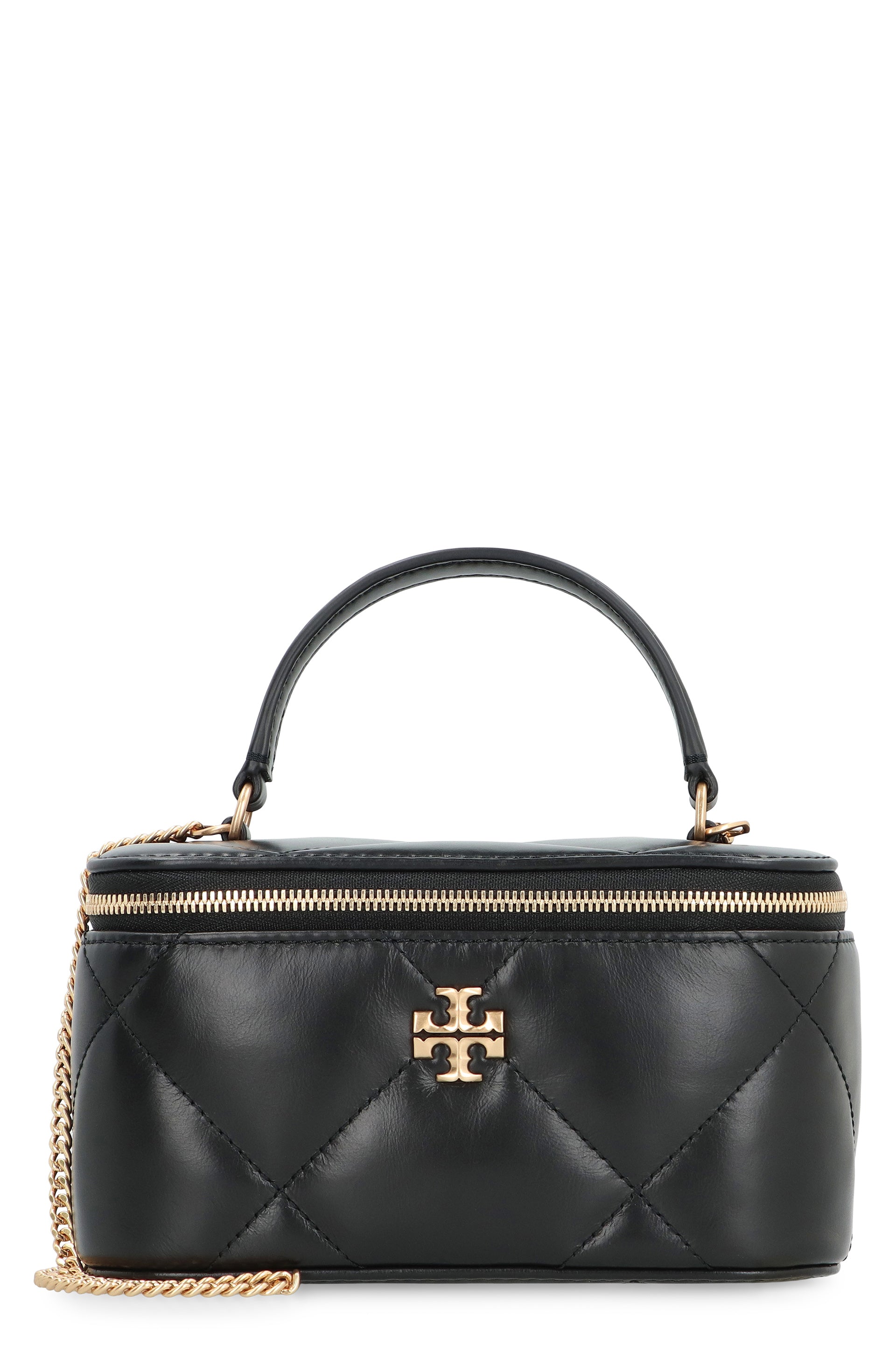 TORY BURCH Kira Mini Quilted Leather Jewellery Box