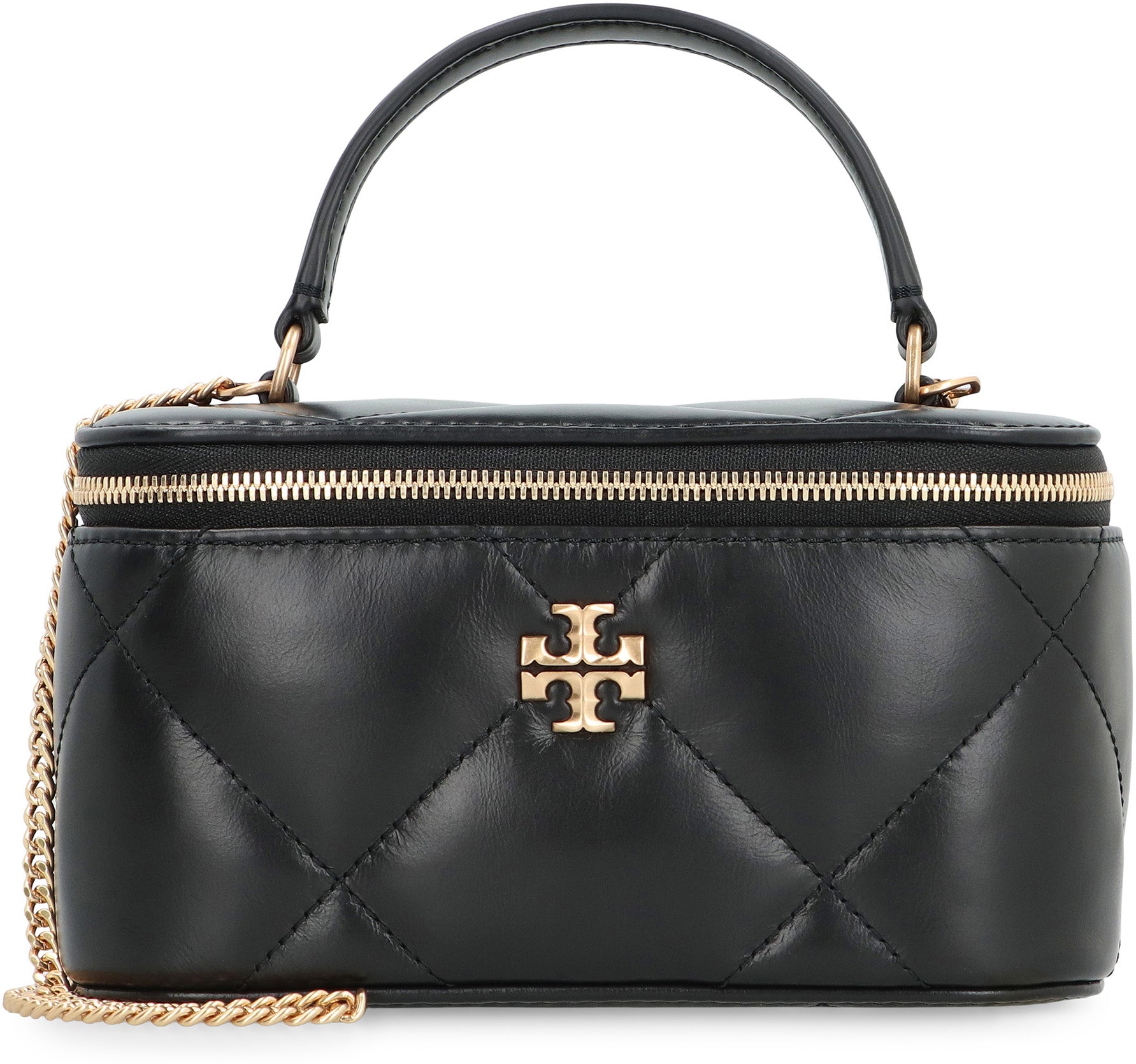 TORY BURCH Kira Mini Quilted Leather Jewellery Box