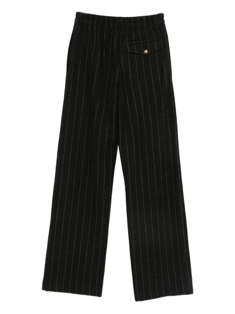 ALYSI Wide-Leg Wool Trousers