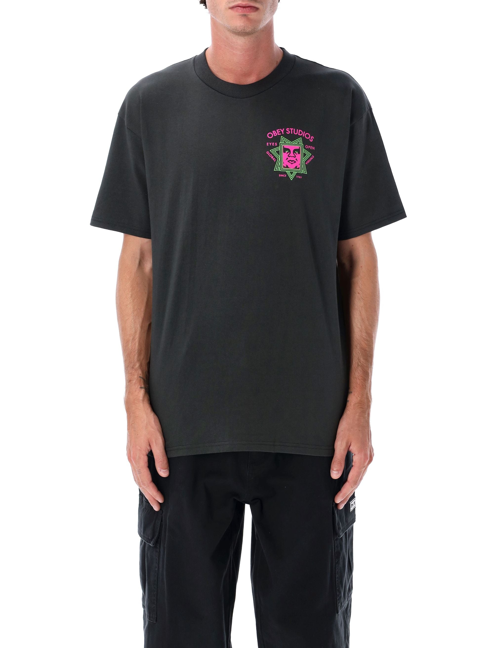 OBEY Global Visuals T-Shirt - Men's Regular Fit