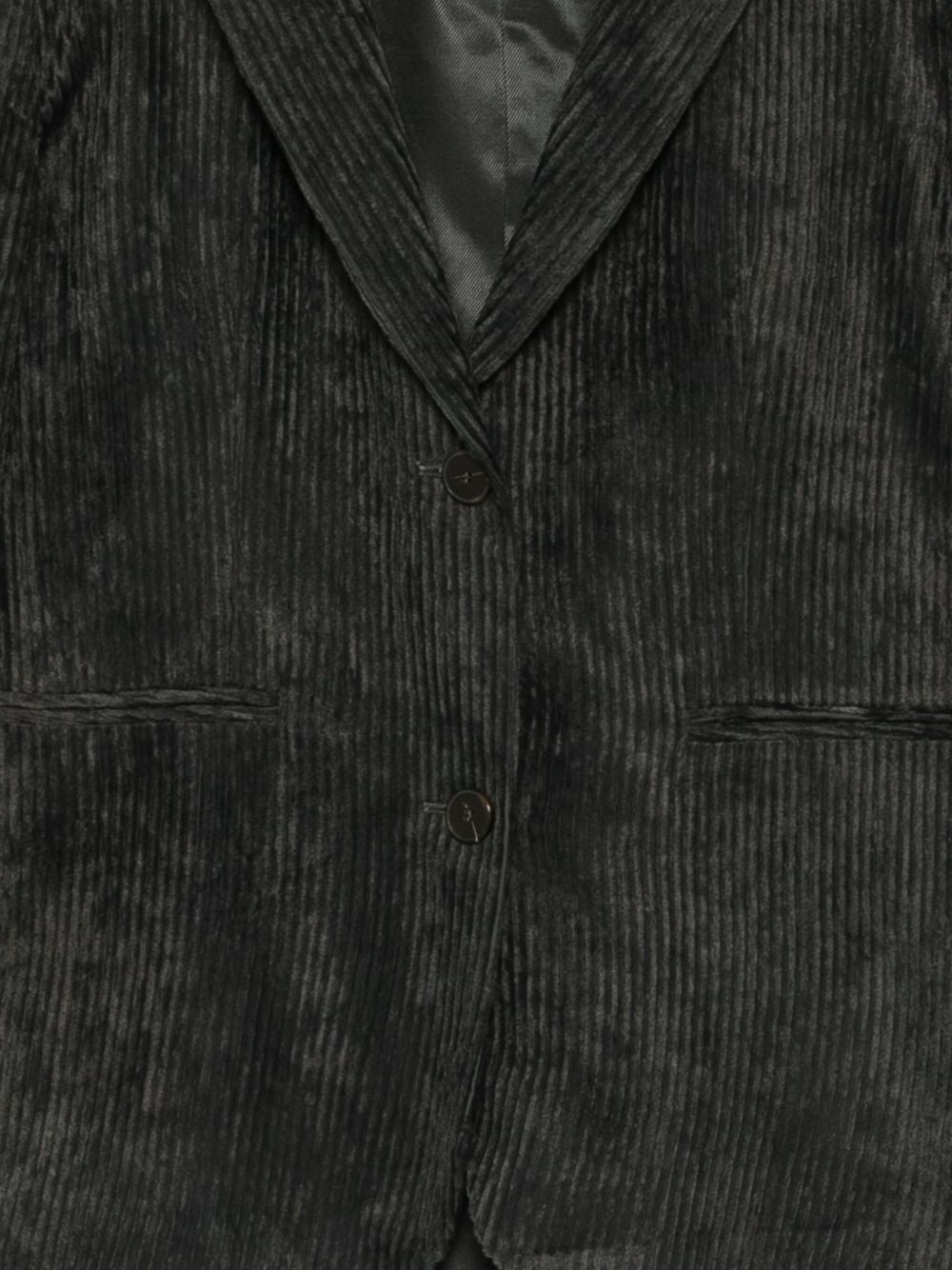 ALYSI Velvet Single-Breasted Jacket - Regular Fit