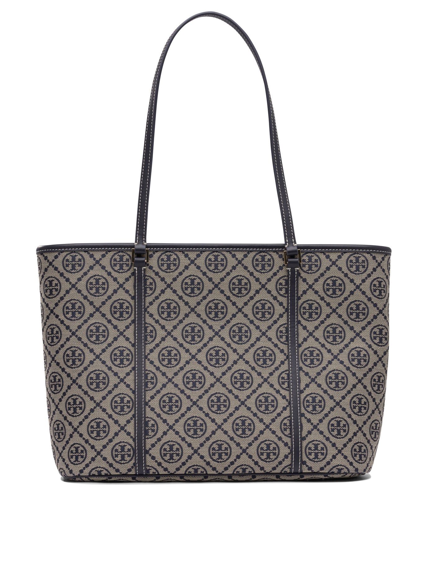 TORY BURCH Monogram Zip Tote Handbag