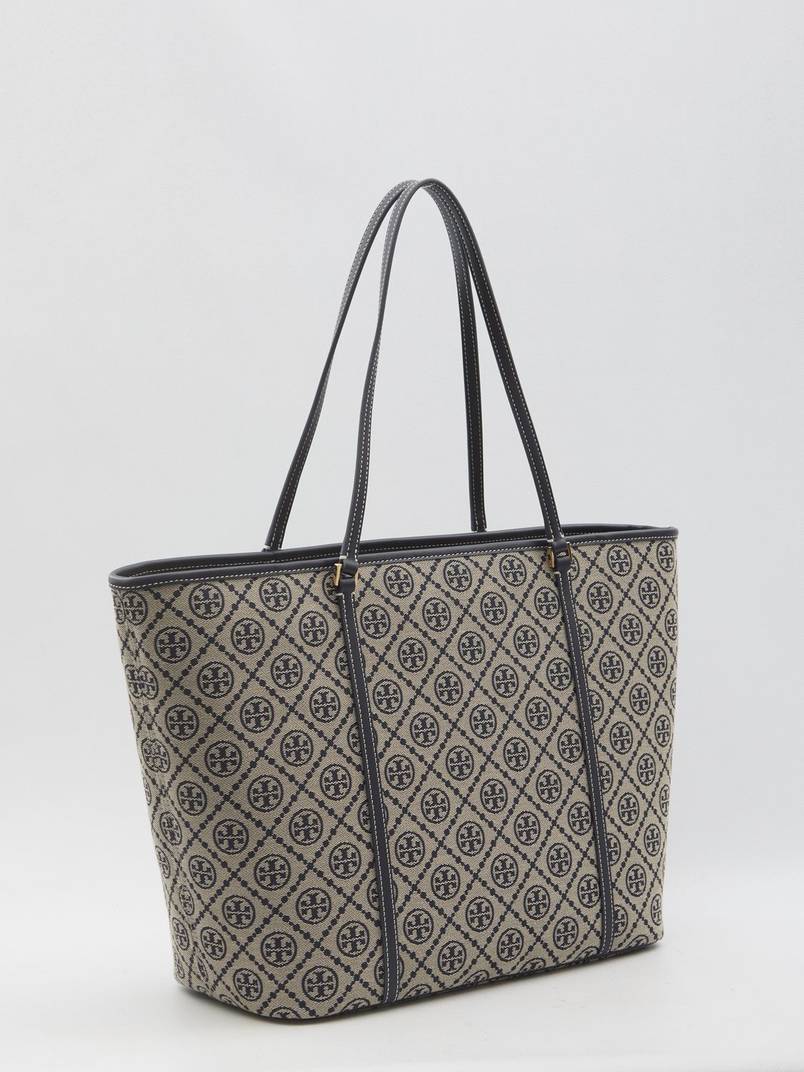 TORY BURCH Monogram Zip Tote Handbag