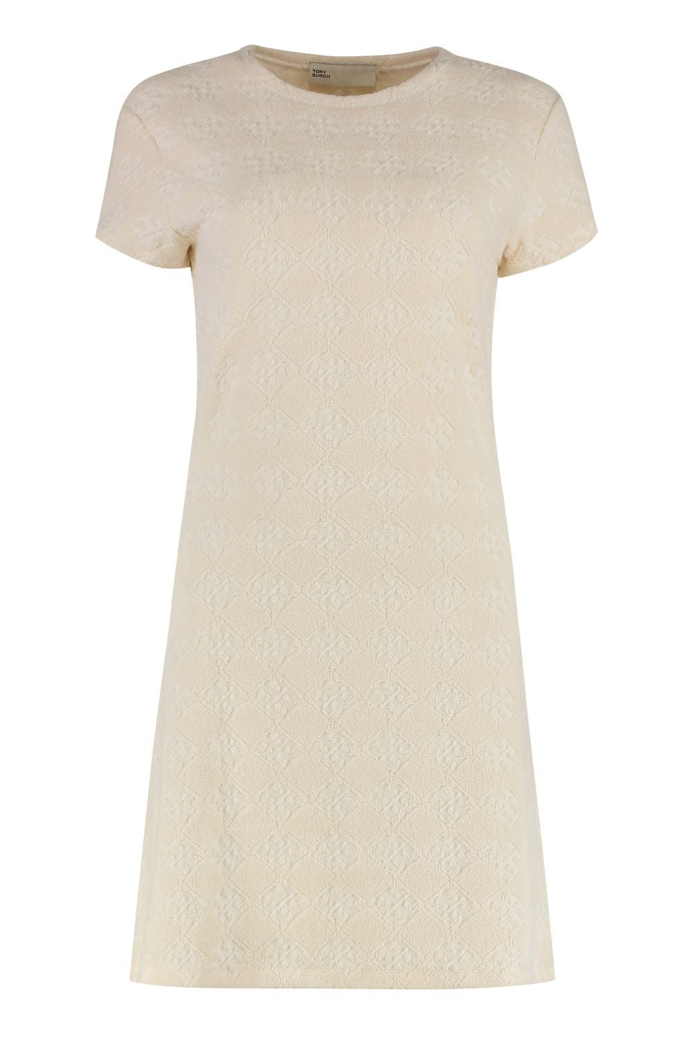 TORY BURCH Terry Cotton-Blend Mini Dress