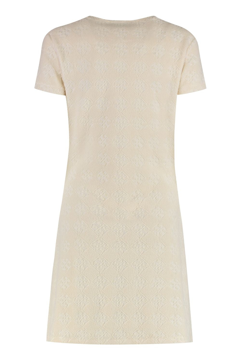 TORY BURCH Terry Cotton-Blend Mini Dress