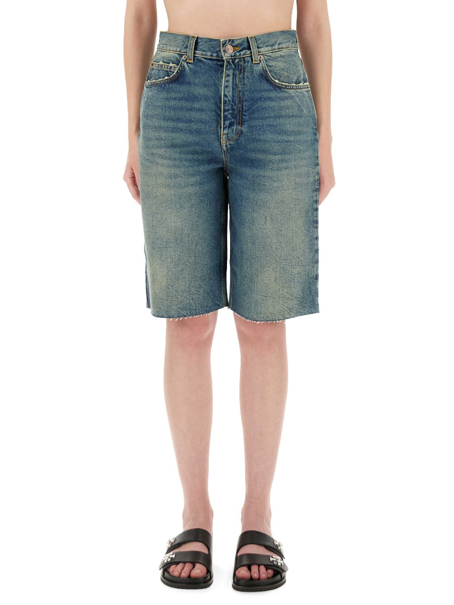 TORY BURCH Classic Denim Shorts - Size 26