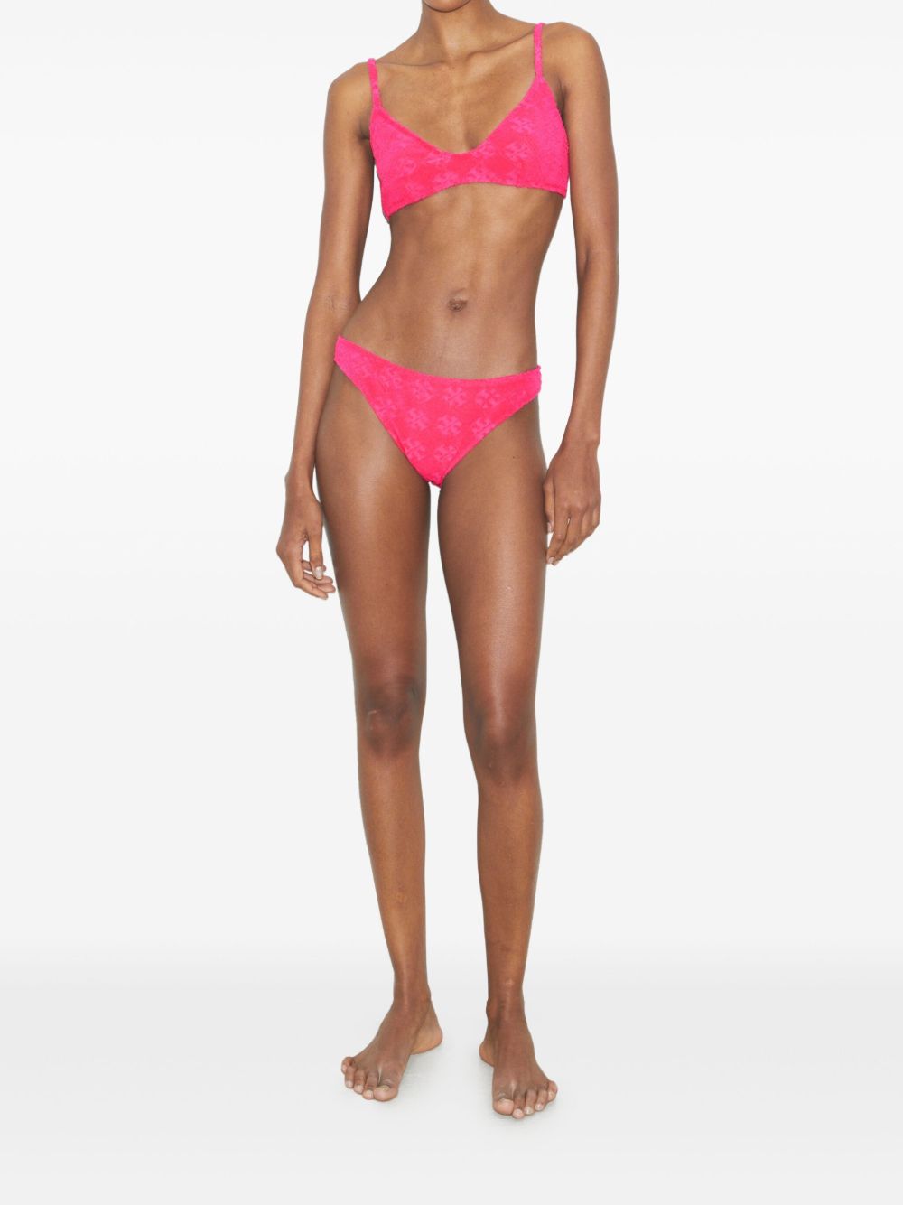 TORY BURCH Adjustable V-Neck Mini Bikini Top