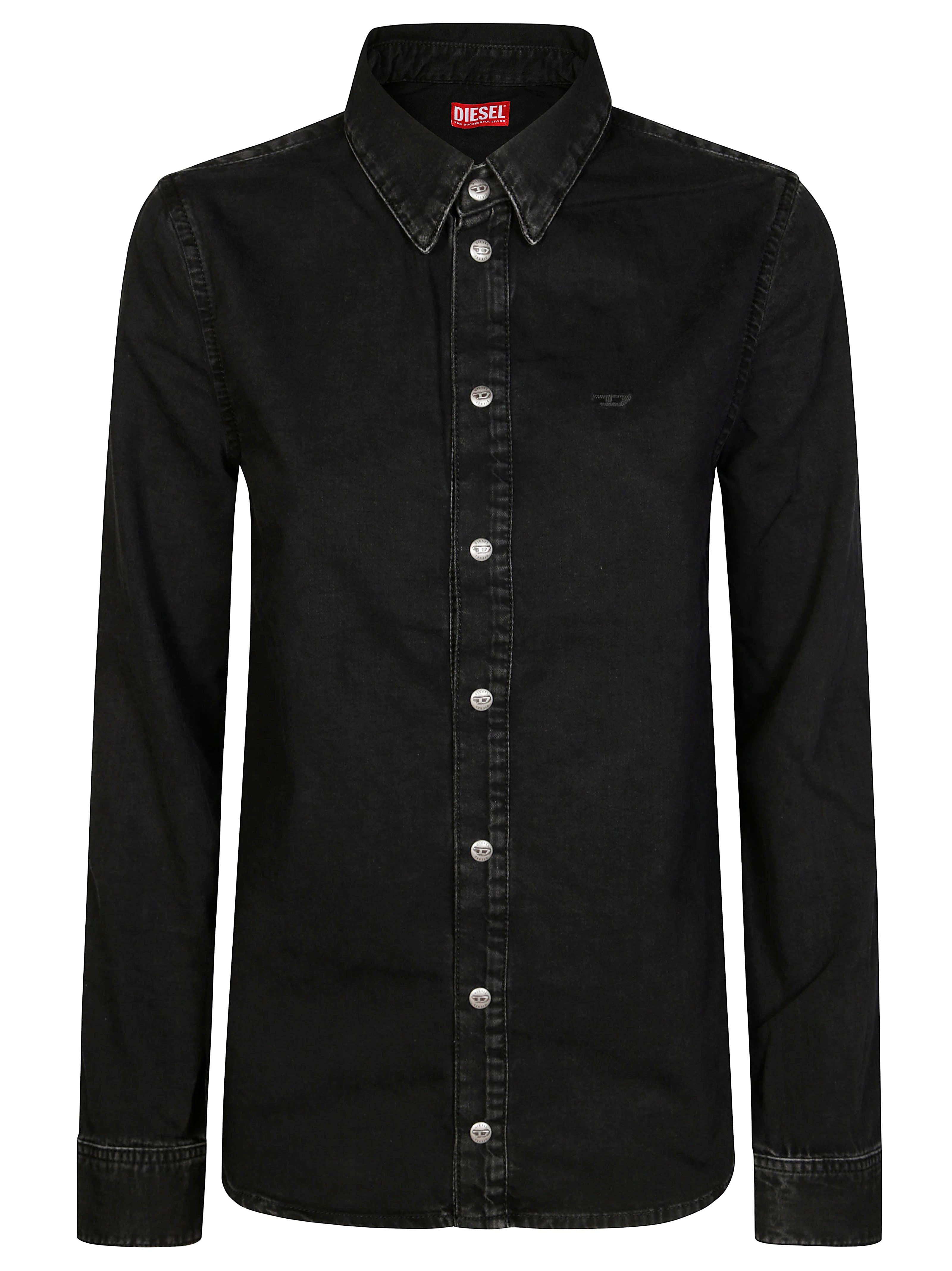 DIESEL Men's Trendy Long Sleeve Shirt