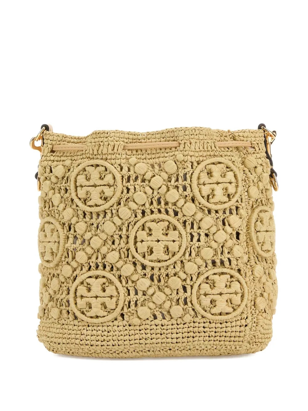 TORY BURCH Raffia Shoulder Handbag