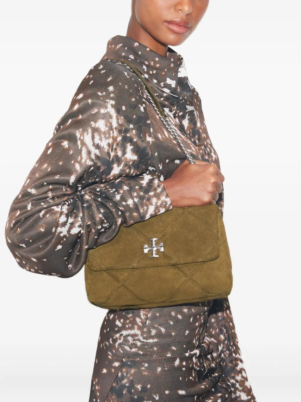 TORY BURCH Mini Suede Diamond Shoulder Handbag