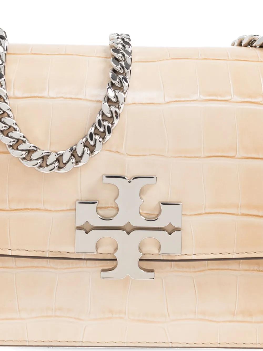 TORY BURCH Mini Crocodile Embossed Shoulder Handbag