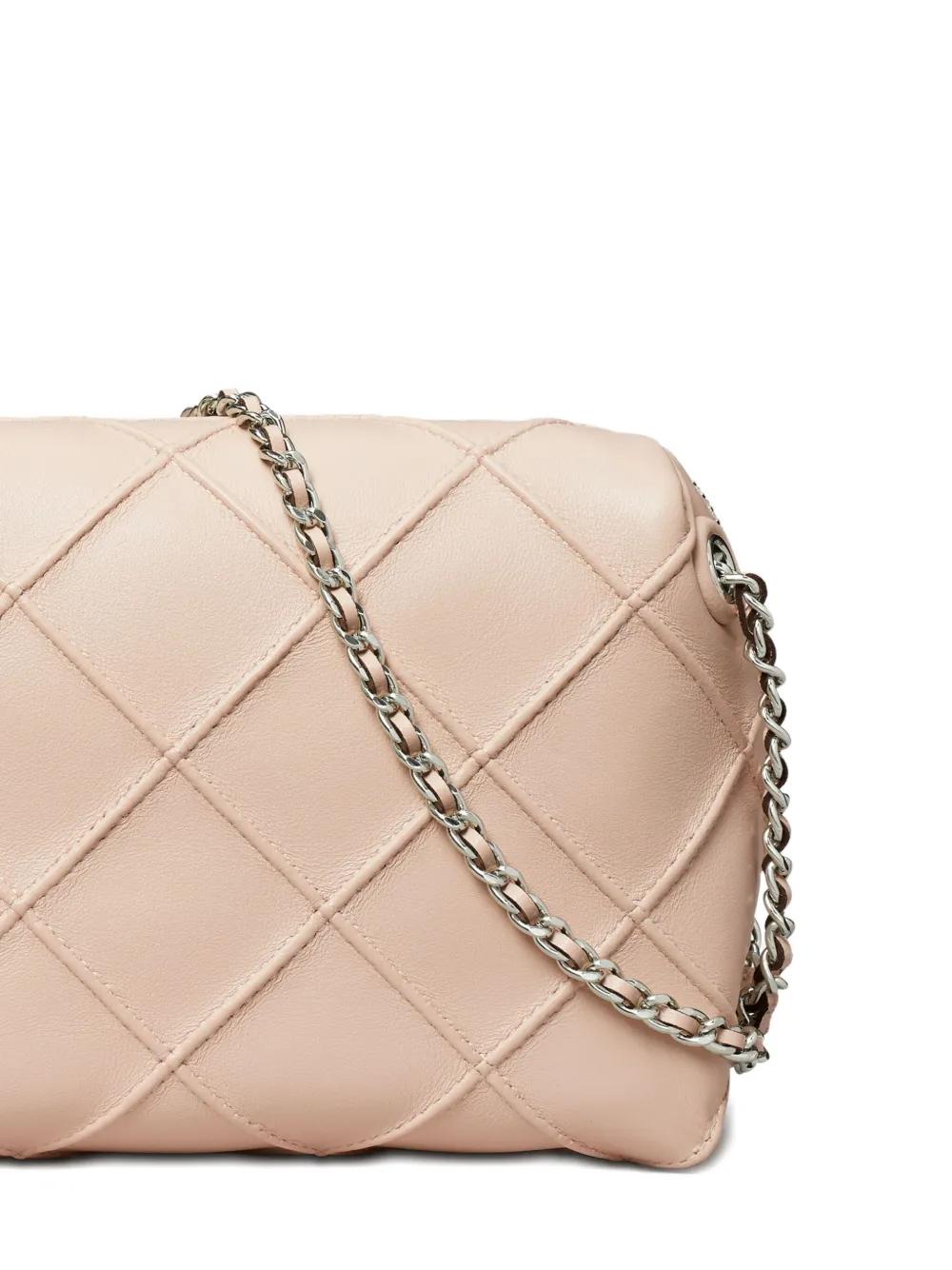 TORY BURCH Mini Quilted Leather Crossbody Handbag