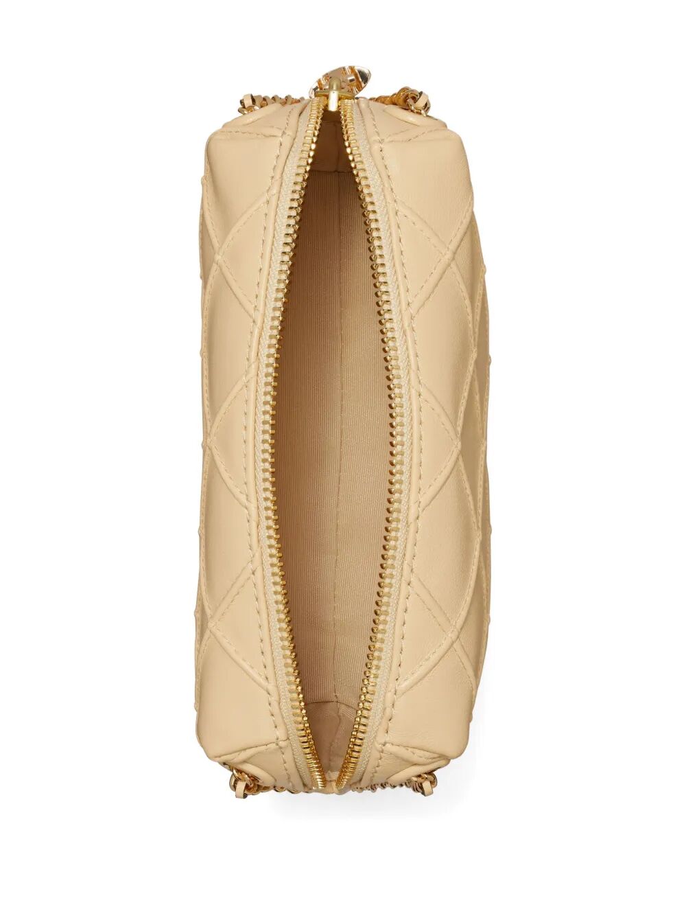 TORY BURCH Mini Lamb Leather Crossbody Handbag 21X13.5X6.5 CM