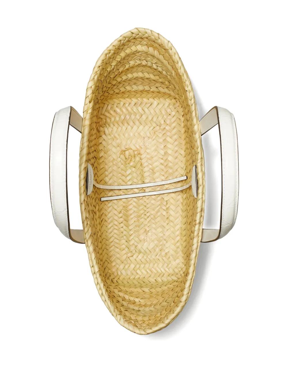 TORY BURCH Mini Straw Shopper Handbag