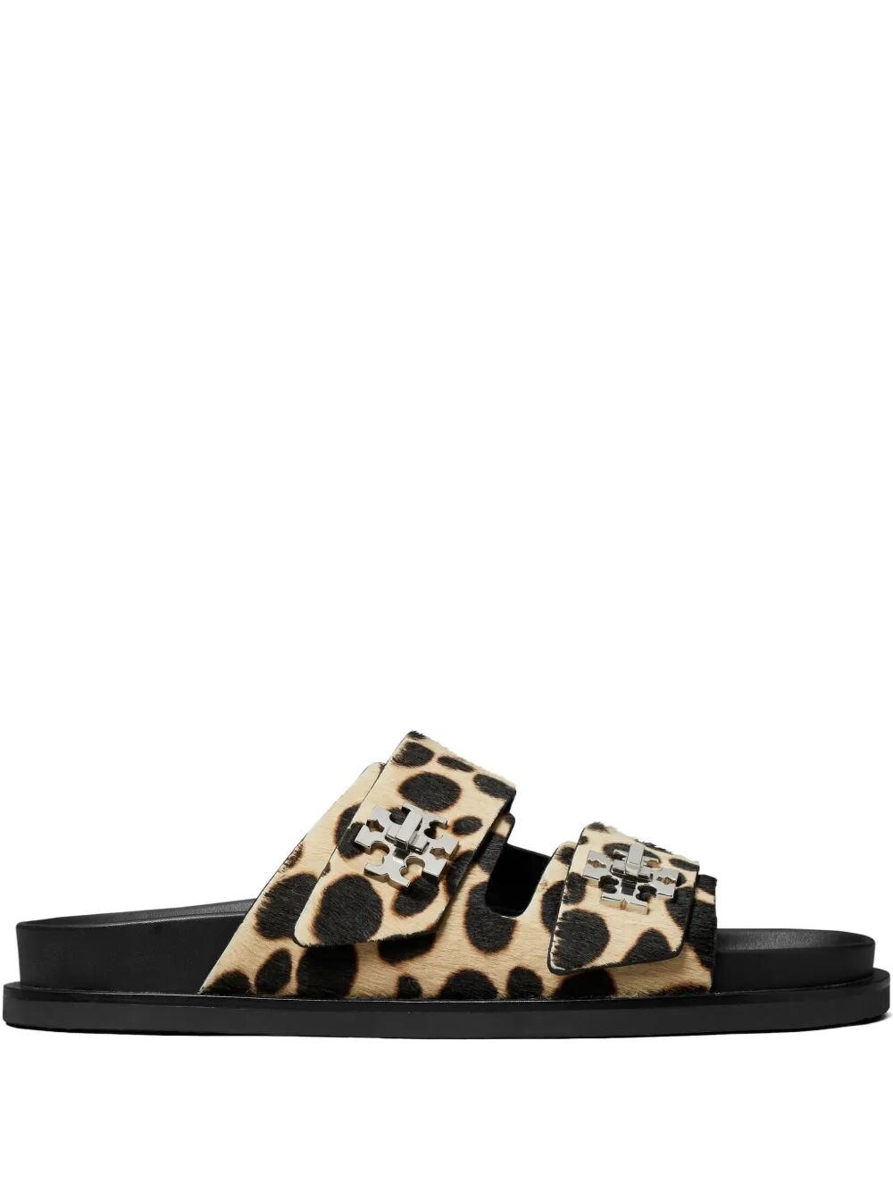 TORY BURCH Leopard Print Flat Sandals for Women