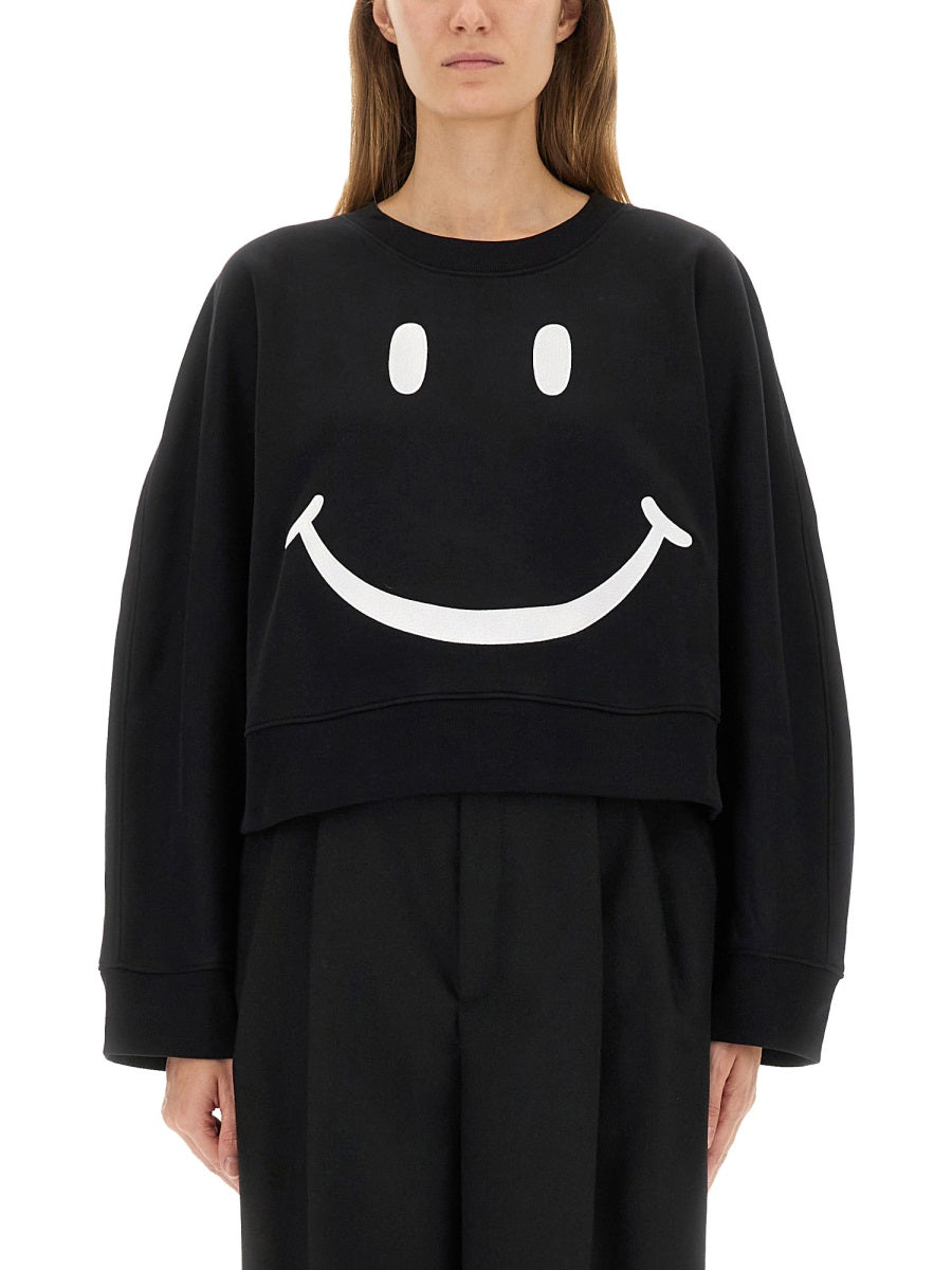 MOSCHINO COUTURE Cotton Sweatshirt for Women - Fall/Winter 2025