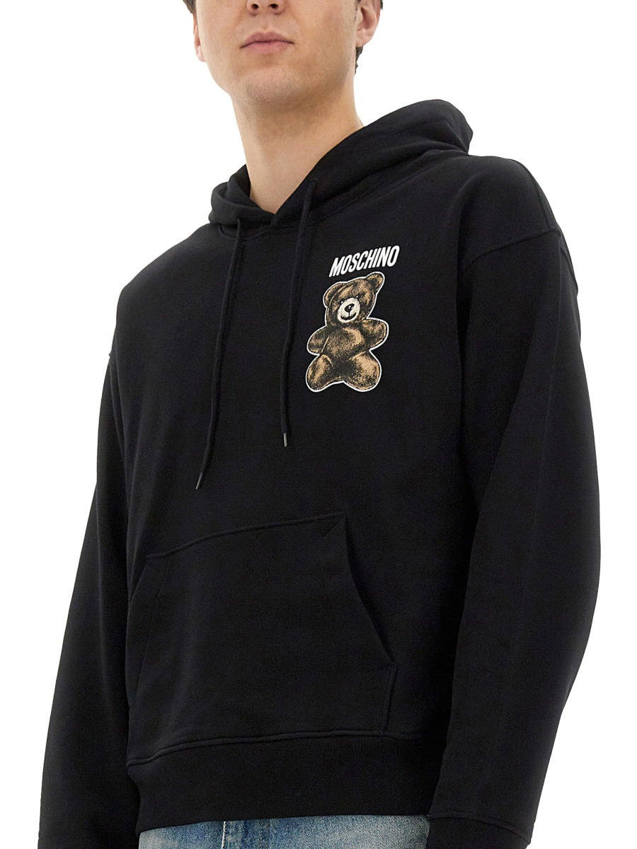 MOSCHINO COUTURE Teddy Bear Hoodie - Regular Fit