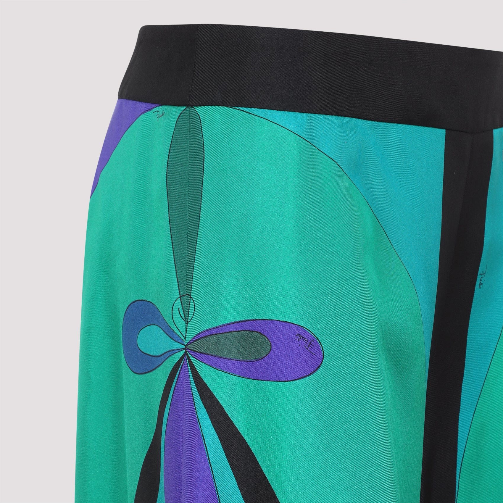 PUCCI Silk Straight Pants for Men - FW25 Collection